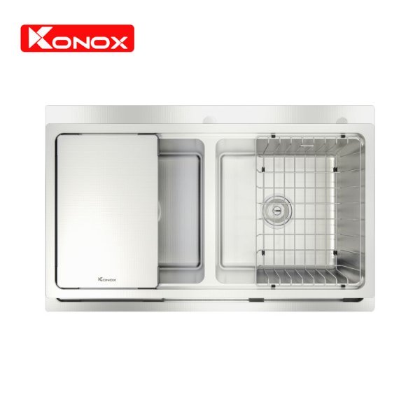 Chậu rửa bát chống xước Workstation Sink – Topmount Sink KN8646DU Dekor