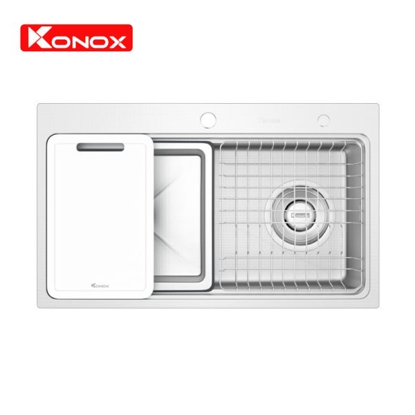 Chậu rửa bát chống xước Workstation Sink KN8048TS Dekor