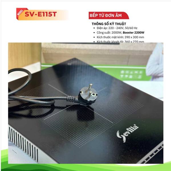 Bếp từ Sevilla SV-E115T