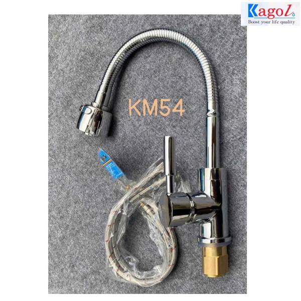 Vòi rửa bát mềm Kagol KM54 mẫu mới