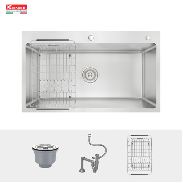 Chậu rửa bát chống xước Workstation Sink KN8248SO Dekor