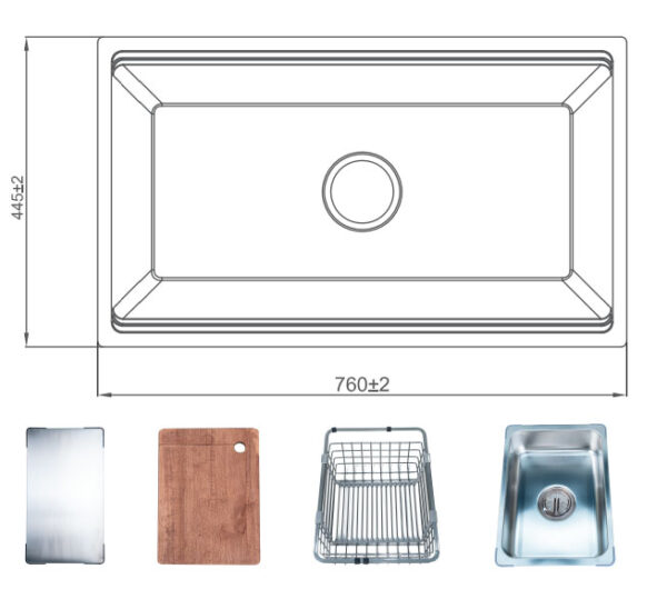 CHẬU RỬA BELLO BLTAS21