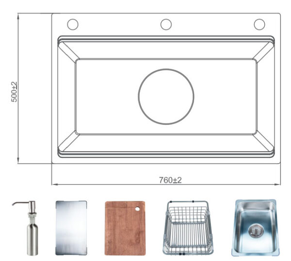 CHẬU RỬA BELLO BLTAS22