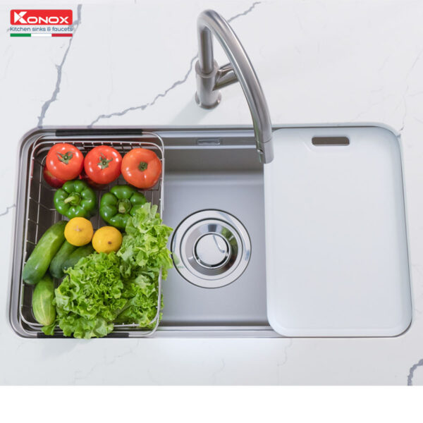 Chậu rửa bát chống xước Workstation Sink KN8347SU Dekor Basic