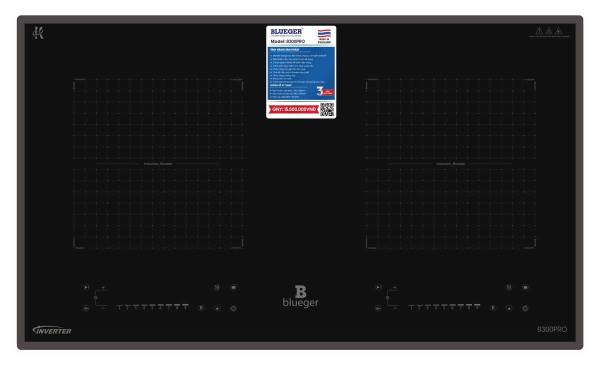 Bếp từ đôi Blueger B300PRO MADE IN THAILAN