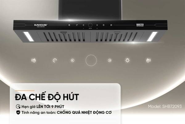 MÁY HÚT MÙI CHỮ T SUNHOUSE SHB72093