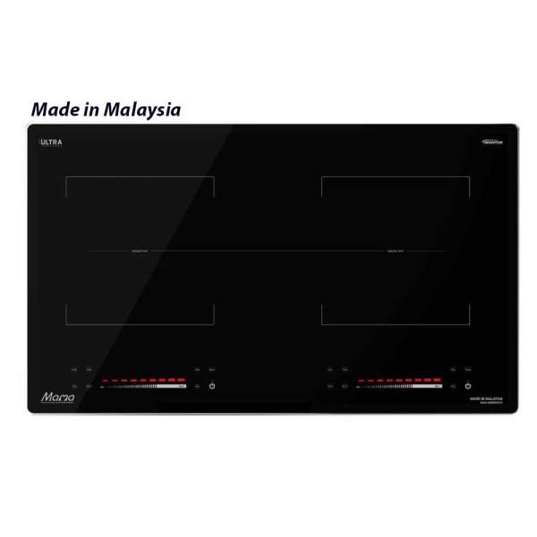 Bếp từ đôi Sunhouse Mama MM82252-M nhập Malaysia Inverter, bo viền nhôm