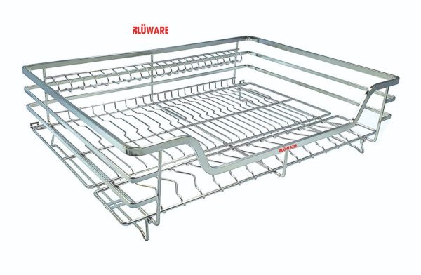 Giá xoong nồi bát đĩa tủ dưới Bluwre X90-NA90BSUS304 ( KT900mm)