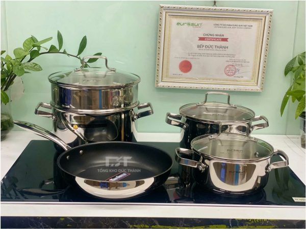 BỘ NỒI CHẢO CAO CẤP MC1608-PASSION