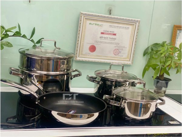 BỘ NỒI CHẢO CAO CẤP MC1608-PASSION