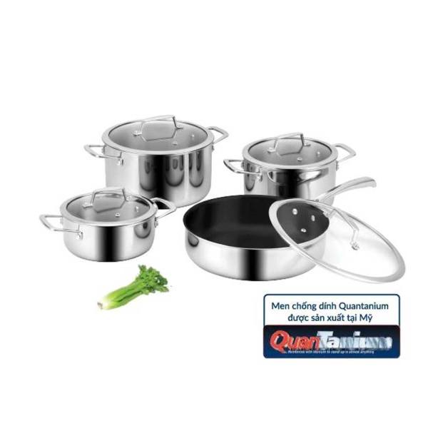 Bộ nồi Eurosun cao cấp đáy liền MC1801-Luxury