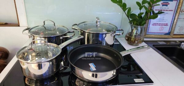 Bộ nồi Bauer WAVE 4 món