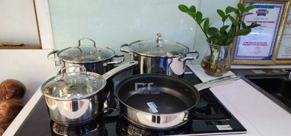 Bộ nồi Bauer WAVE 4 món