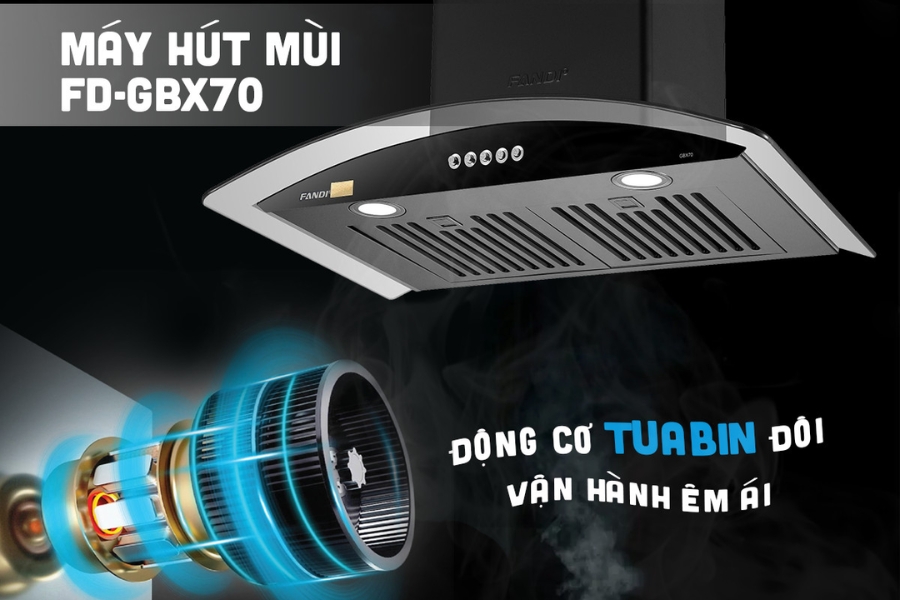 Máy hút mùi Fandi FD-GBX70
