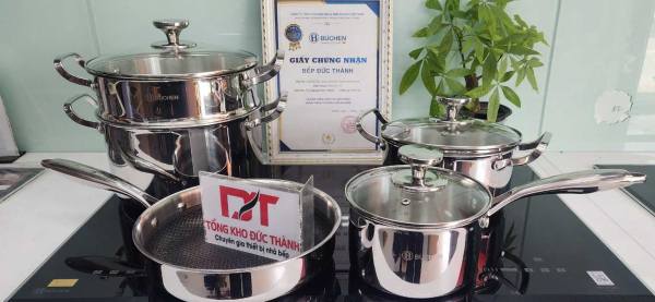 Bếp từ đôi Blueger B826T kính chống xước