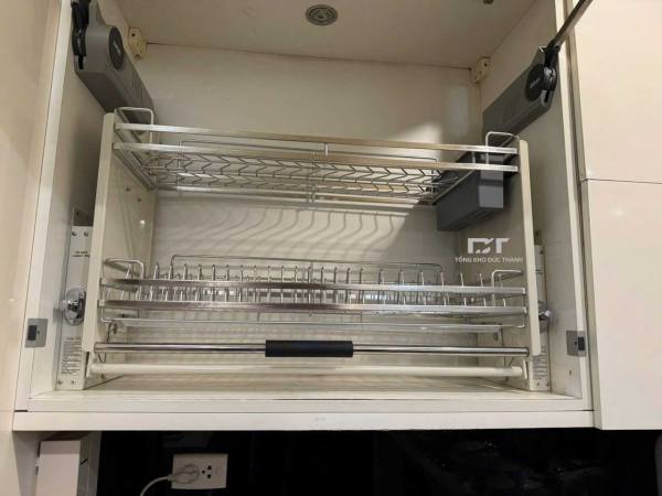 Giá bát nâng hạ di động Blanc BC90SD - KT tủ 900mm