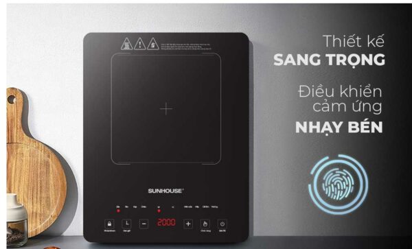 BẾP TỪ ĐƠN CẢM ỨNG SUNHOUSE SHD6805