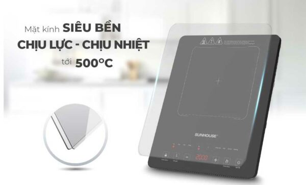 BẾP TỪ ĐƠN CẢM ỨNG SUNHOUSE SHD6805