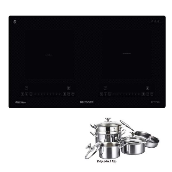 Bếp từ đôi Blueger B299PRO_ MADE IN MALAYSIA