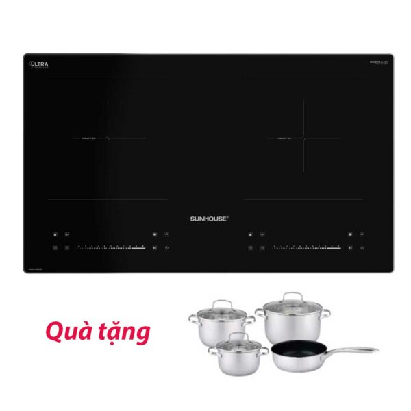 BẾP ĐÔI ĐIỆN TỪ SUNHOUSE SHB525DI mẫu mới
