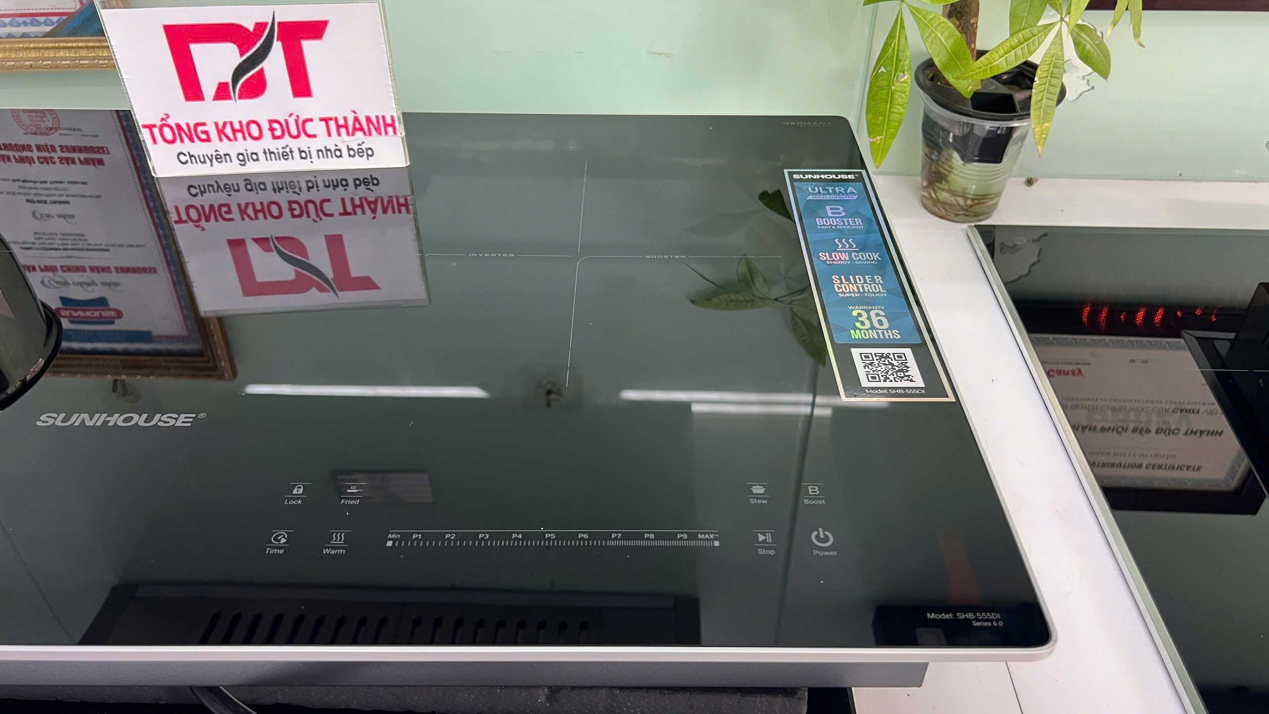 BẾP ĐÔI ĐIỆN TỪ SUNHOUSE MAMA MMB82272-T nhập Thái Lan