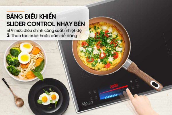 BẾP ĐÔI ĐIỆN TỪ SUNHOUSE MAMA MMB82272-T nhập Thái Lan