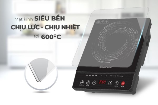 BẾP TỪ ĐƠN SUNHOUSE SHD6161