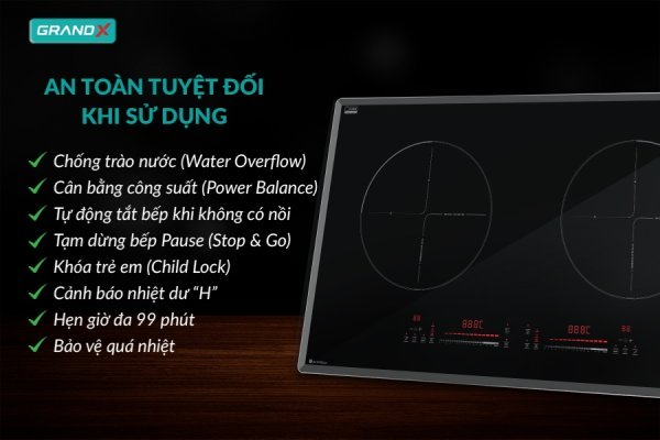 Bếp Từ Grandx GX IH788LUX