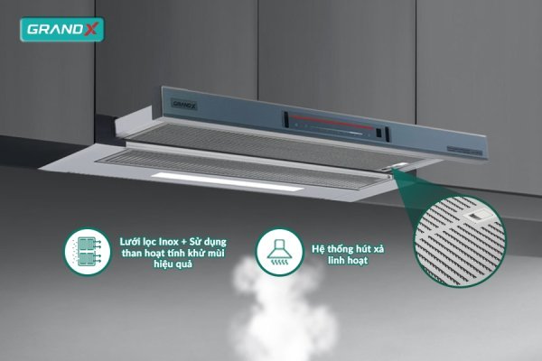 MÁY HÚT MÙI GRANDX GX H70F72G