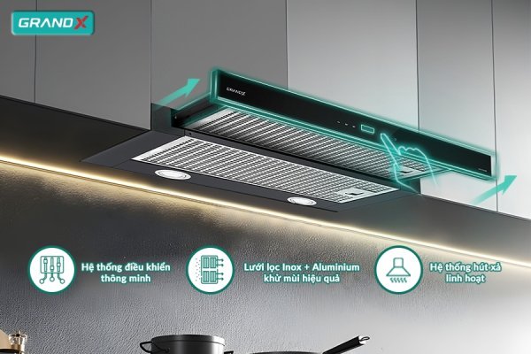 MÁY HÚT MÙI GRANDX GX H90F58B