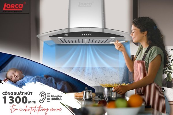 MÁY HÚT MÙI LORCA TA 2001PH-70CM