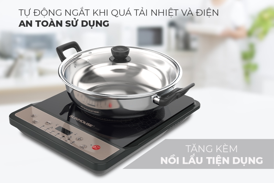 Bếp từ đơn SUNHOUSE SHD6160