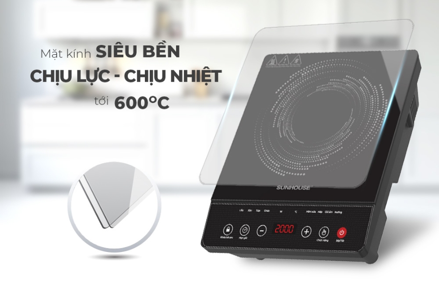 Bếp từ đơn SUNHOUSE SHD6161
