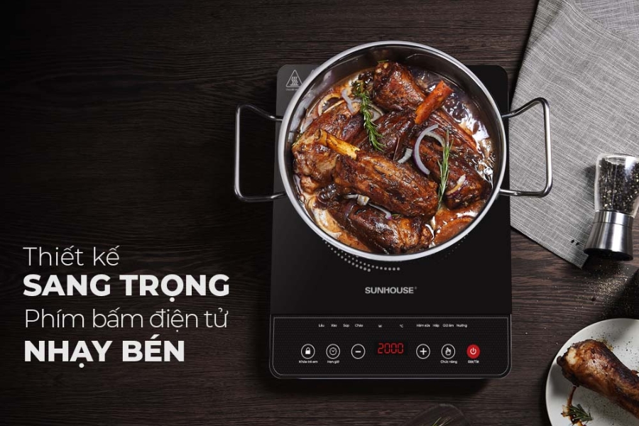 Bếp từ đơn SUNHOUSE SHD6161