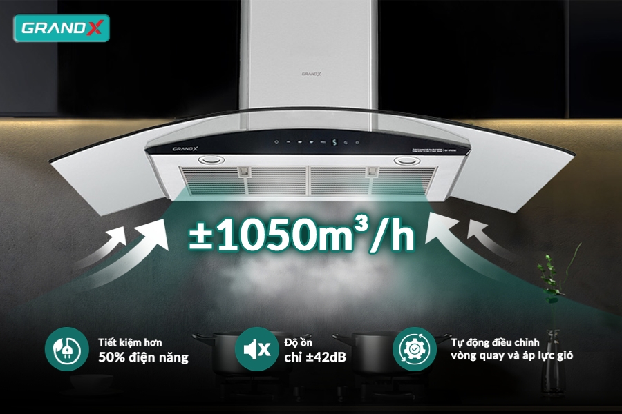 Máy hút mùi GrandX GX H70C62