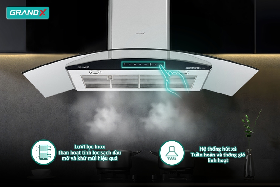 Máy hút mùi GrandX GX H70C62