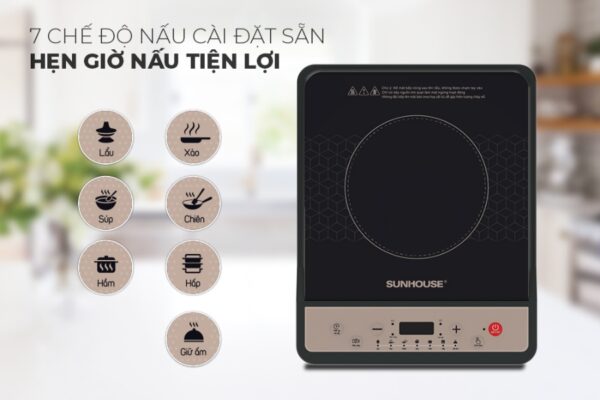 BẾP TỪ ĐƠN SUNHOUSE SHD6160