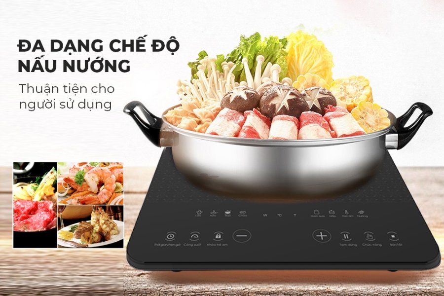 Bếp từ đơn SUNHOUSE SHD6802
