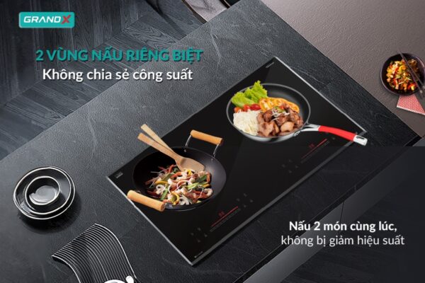 BẾP TỪ GRANDX GX IH668SE SERIAL 6