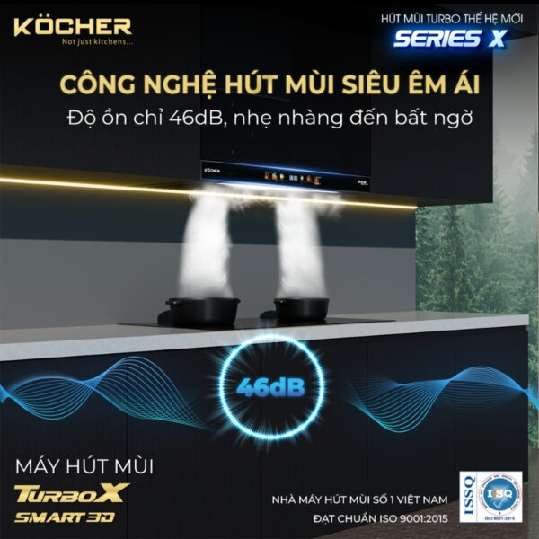 MÁY HÚT MÙI TURBO SMART 3D X3D-350T