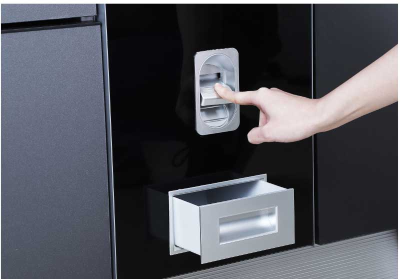 Thùng gạo 1 ngăn Sevilla D3 ( màu đen)