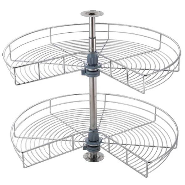 Mâm xoay góc 3/4 mở 270º Inox 304 nan tròn 800mm Sevilla X270