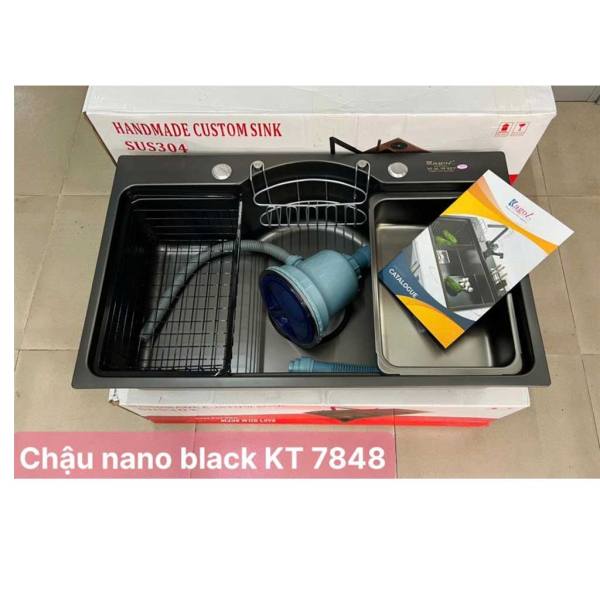 Chậu rửa bát đơn Kagol nano K7848-304 (78 x 48 cm)