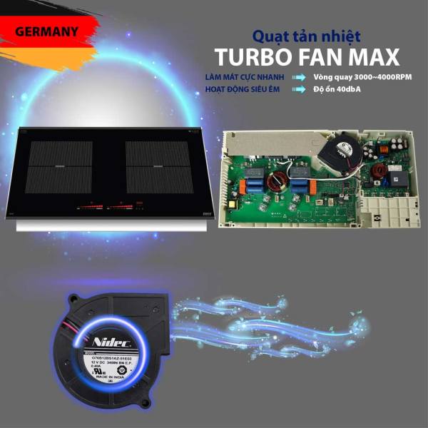 BẾP TỪ ĐÔI LORCA LCI 809 PLUS