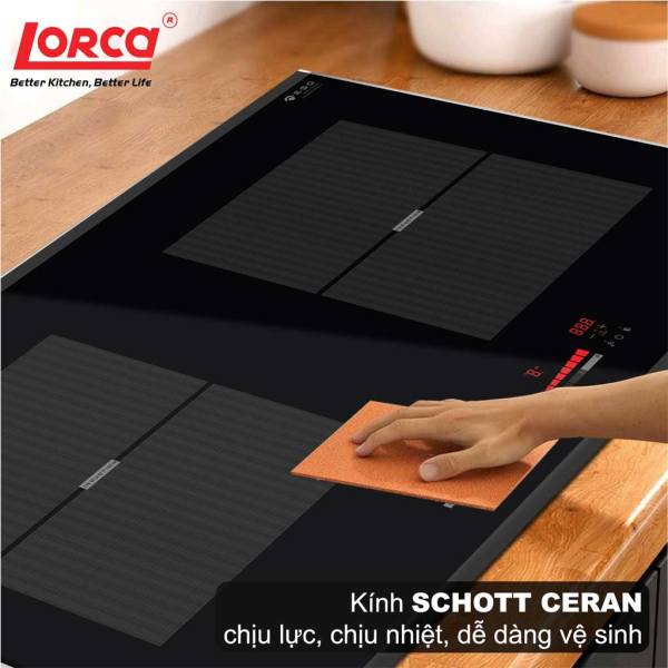 BẾP TỪ ĐÔI LORCA LCI 809 PLUS