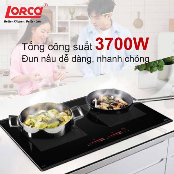 BẾP TỪ ĐÔI LORCA LCI 809 PLUS