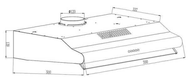 Máy hút mùi Canzy CZ 2277SS