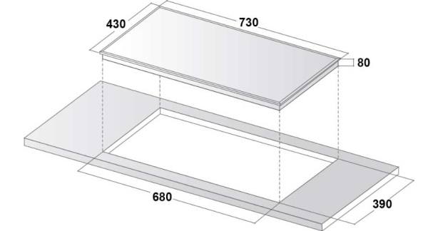 Bếp từ Bauer BE386SA nhập Malaysia