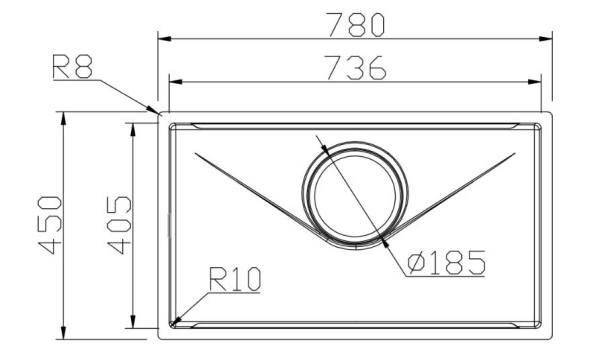 Chậu rửa bát Grandx GX7845JP HIKARI