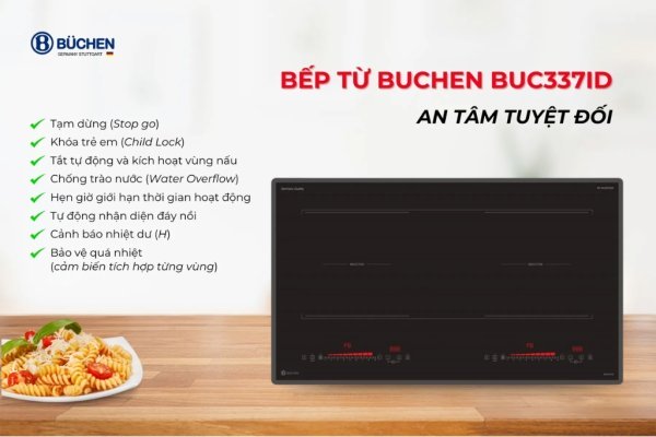 BẾP TỪ BUCHEN BUC337ID PLUS